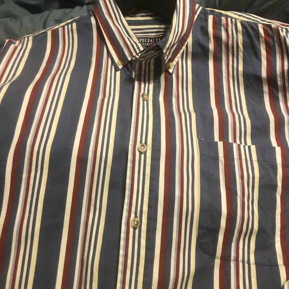 Men’s shirt short sleeve XL Stripes - Picture 3 of 5